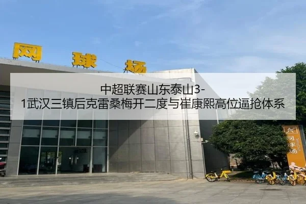 中超联赛山东泰山3-1武汉三镇后克雷桑梅开二度与崔康熙高位逼抢体系